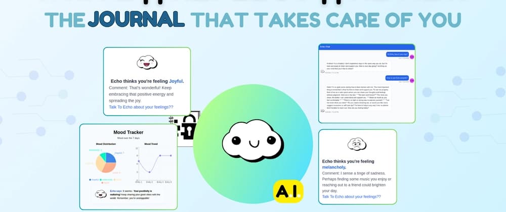 I Built an AI-Powered Journaling App That Understands Your Emotions — Meet Echo ☁️